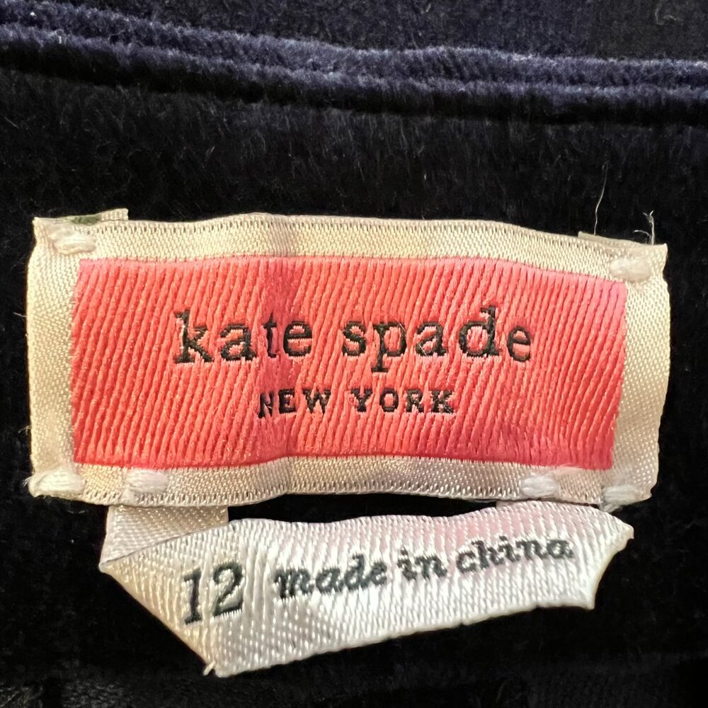 kate spade Velvet Pants